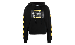 Caravaggio Painting Over Hoodie "Black / Multicolor" OMBB037F21FLE0111084