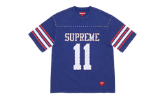 Studded S/S Football Top "SS26 - blue" SU27033