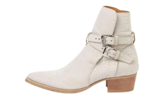 Jodhpur Boots "Ivory Croc" Y0F20425CN IVO