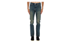 P005 Stratos Vintage Knee Slit Jeans "Dark Indigo" P005 SVKD425