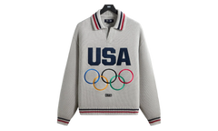 Team USA Nelson Rugby Sweater "Light Heather Grey" khm034846 002