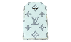 Chapman Brothers Luggage Tag "Monogram White" LVCBLTMW