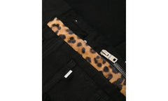 Half Track Broken Jeans "Black Leopard" S0M01154SD BLA
