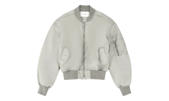 Cropped Broad Bomber Jacket "Grey" ESU S25 1007 GR