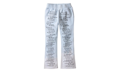 WDW Scripture Sweatpants "Light Blue" B7G7GKWM