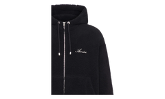 Bones Fleece Zip Hoodie "Black" AMOUJA1010 001