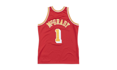 NBA Tracy McGrady Authentic Jersey "2004 Houston Rockets - Scarlet" AJY4CP18178 HROSCAR04TMC
