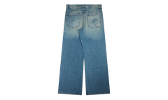 Modest Relaxed Flared Trousers "Mid Blue" ADR MJNS 0001