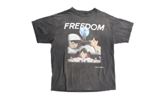 Freedom Logo Short-Sleeves T-Shirt "Black" SM YS8 0000 C19