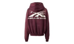 HS Logo Zip Up Hoodie "Burgundy" HSR122