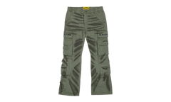 Skidrow Flared Cargo Pants "Sage" ZG0QZD2P