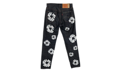 Levi's 501 Cotton Rhinestone Wreath Jeans "Raw" DT313