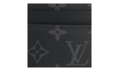 Double Card Holder "Monogram Eclipse Black" M62170
