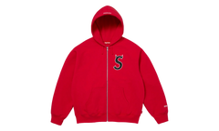Devil S Logo Zip Up Hooded Sweatshirt "SS26 - Red" SU27313