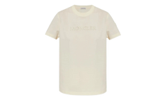 Crew Neck Short Sleeve T-Shirt WMNS "White" MON57