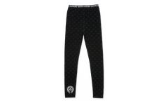 Logo Leggings "Black W/ Grey Motif" CHRM1075