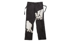 Printed Linen Trouser "Black Base" UC1E4501 1 BLAC