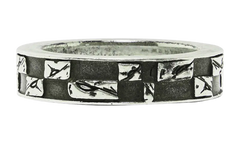 Matty Boy 99 Eyes Spacer Ring "Silver" CHRM1165