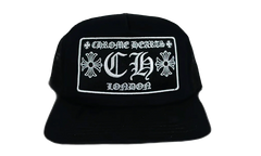 TRUCKER HAT "LONDON - Black/White" CHRM0939