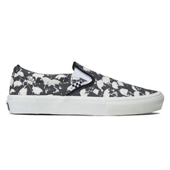 Vans Skate Slip-On Shoes - Skull Pile Black/White/Gum
