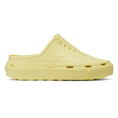 Vans Womens Authentic Foam Mule Shoes - Faded Yellow