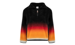 Gradient Fleece Quarter Zip Sweatshirt "Gradient - Black" M AW25 JK 376 01 EX SKI GRAD