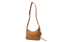Small Aren Hobo in Visetos "Cognac" MWHESTA01CO001