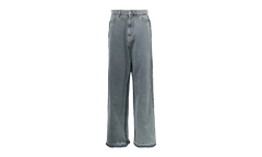 Wide Leg Jeans WMNS "Light Grey" S52LA0265 S30844 963