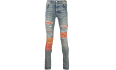 Vintage Bandana Artpatch Jean Clay Indigo "CLAY INDIGO" PS22MDS140 CLAY INDIGO