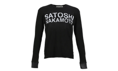 Logo Thermal Long Sleeve Shirt "Black White" FW25LS001 BLK