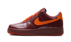 Air Force 1 Low "Patent Leather Dark Team Red Safety Orange" IO4489 601