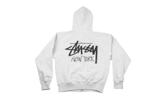 New York Chapter Hooded Zip "Ash Heather" STUS348