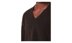 Maglia Tommy V Neck Sweater "Brown" RU02E1650 KWP 04