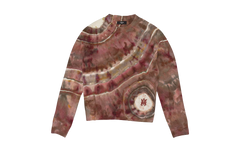 Ma Tie Dye Cashmere Crewneck Sweatshirt "Clay" SS22MKL007_Clay