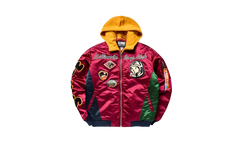 BB Space Suit Bomber Jacket "Rhododendron" 851 9401 RHOD