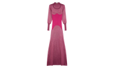 FINE RIB MIDI DRESS "FUCHSIA" RW DR0037 K007 H22 59