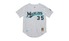 MLB Dontrelle Willis Home World Series Jersey "2003 Florida Marlins – White / Black" AJY15338 FMA03DWSWHBK