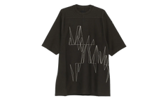 Rick Owens Knitted Jumbo T-Shirt "Dark Dust" MON34