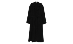 Classic Unlined Overcoat "Black" FG25FW64 644BTN 001