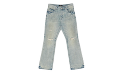 Dirty Fade Down Bootcut "Light Indigo" P026 DFDR525