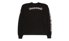 Scroll Logo Long Sleeve T-Shirt "Black / White" CHRM1127