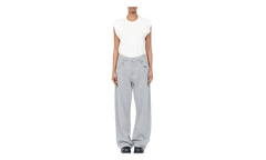 Logo Pants WMNS "Grey Melange" S52KA0548 S25337 853M