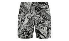 Jungle Parrots Swimshort "Black / Off White" PMFA005S22FAB0011001
