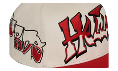 Records Snapback Hat "Red/White" HSR199