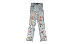 CHALICE STRAIGHT-FIT JEANS "BLUE" 1120570008SS24