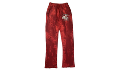 Sports Lava Wash Tie-Dye Sweatpants "Red" HSR151