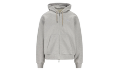 Rory Check Zip-Up Hoodie "Pale Grey Melange" 8120756