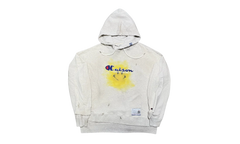 Smiley Face Hooded Sweatshirt "Grey" A09HD712 GRAY