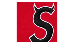 Devil S Logo Zip Up Hooded Sweatshirt "SS26 - Red" SU27313
