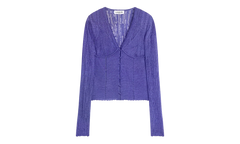 LONG-SLEEVE KNIT CARDIGAN "BLUE" RW CA0001 K034 E24 224